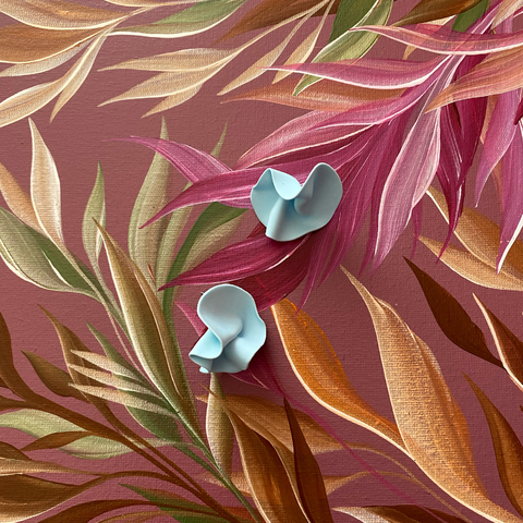 Brinco Maré Mini Azul