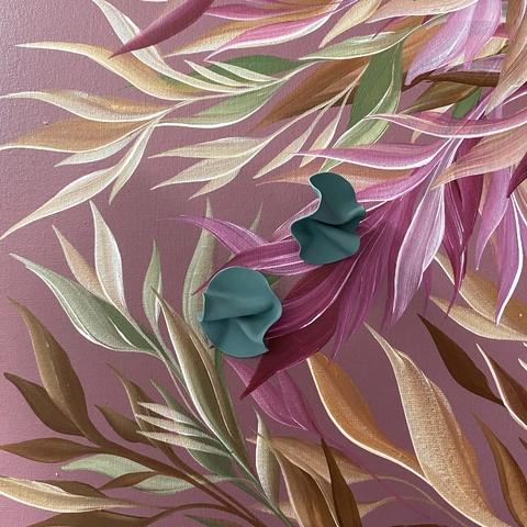 Brinco Maré Mini Verde Chá