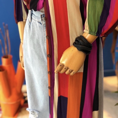 Bracelete Ondas Preto