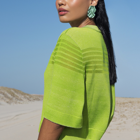 Brinco Maré Verde Chá