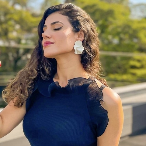 Brinco Maré Off-White