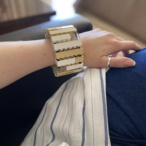 Bracelete Lego Off-White (peça única)