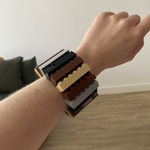 Bracelete Lego Neutro.2 Protótipo