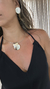 Choker aro chapa dupla lisa (escolha o banho)