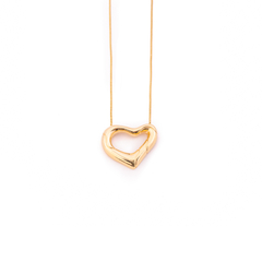 Colar Cuore - Banho Ouro 18k - comprar online