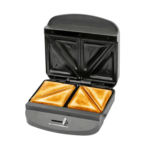 Sandwichera Eléctrica Antiadherente Regulador Temperatura