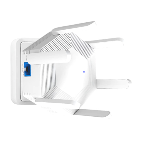 Repetidor Extensor Wifi Amplificador Con 6 Antenas 2.4ghz - comprar online