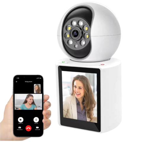 Cámara De Seguridad Wifi Ptz Hd Videollamada Bidireccional - comprar online