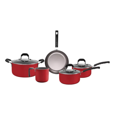 Batería Cocina Set X5 Piezas Pro-flon Antiadherente Aluminio