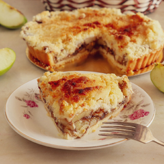 CRUMBLE DE MANZANA