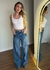 CALÇA JEANS WIDE MODERNA - comprar online