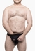 JOCKSTRAPP COM ANEL DE SILICONE E FORO EM ARRASTAO REMOVIVEL PLUS SIZE SD CLOTHING