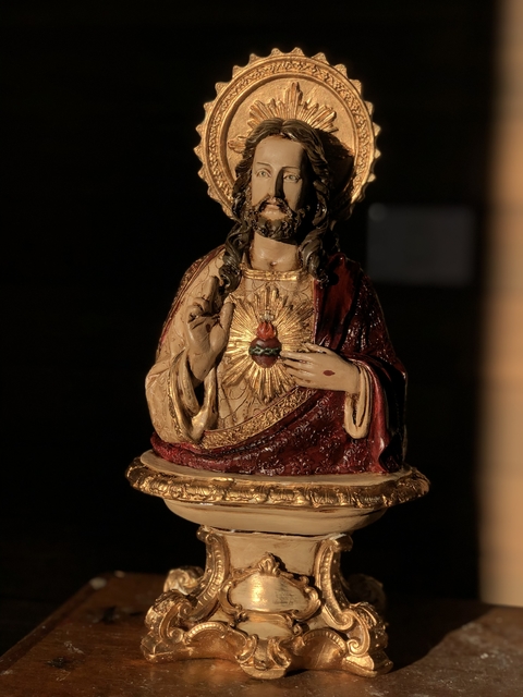 Busto Sagrado Coração de Jesus - 30cm
