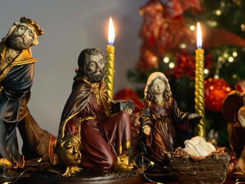 Presépio policromático 25cm - 13 peças