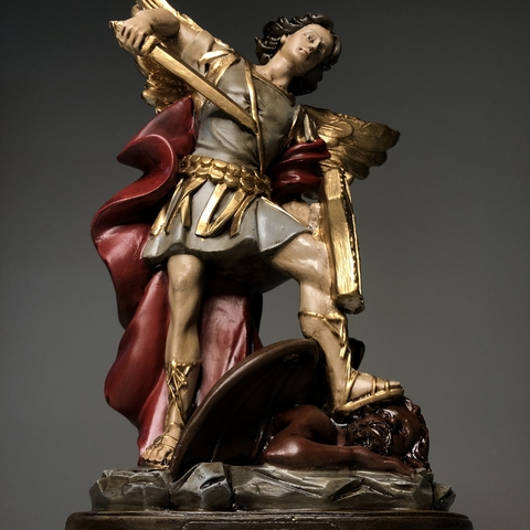 São Miguel Arcanjo - Policromático