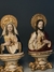 Par de Bustos Sagrado Coração de Jesus e Imaculado Coração de Maria