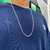 Corrente 3x1 de 3mm - Prata 925 - loja online