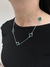 Colar Trevo Mk Verde 5 Pedras - Prata 925 na internet