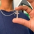 Pingente Cruz Clássica - Prata 925 - comprar online