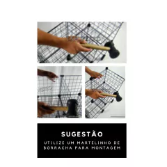Imagem do Estante Aramada Com 18 Nichos de 30X30cm