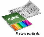 APOSTILA 21X30CM MIOLO PRETO E BRANCO