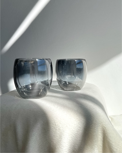 Taza Classic doble vidrio Gray - comprar online