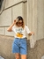 T-shirt estonada capri limoni - Dona Flor