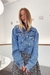 Jaqueta jeans cropped over