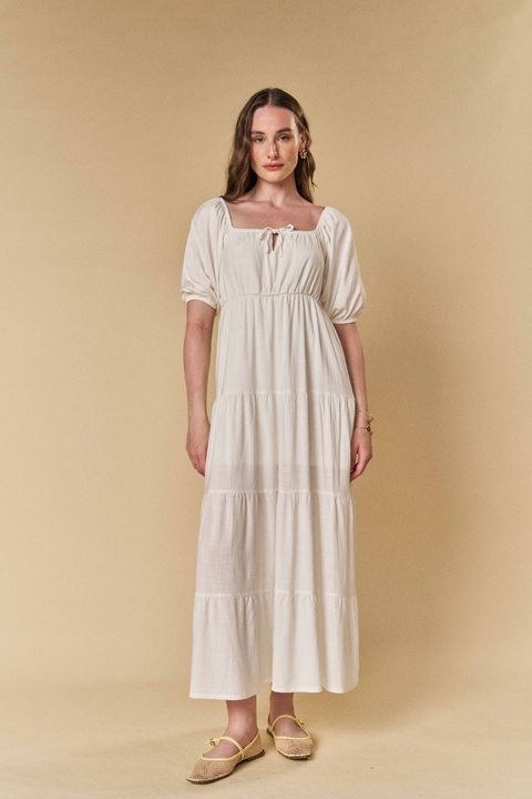 Vestido Mia off white