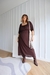 Vestido Júlia marrom - comprar online