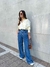 Calça jeans escuro wide leg Dulce - comprar online