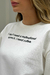 Casaco de moletom i need off white - comprar online