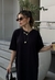 Vestido longo Zara preto - Dona Flor