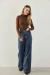 Calça wide leg jeans Dakota - Dona Flor