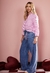 Camisa Suzi listrada rosa - comprar online