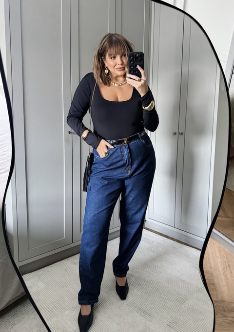 Calça mom jeans Rosalie