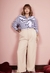 Camisa Suzi listrada azul - Dona Flor