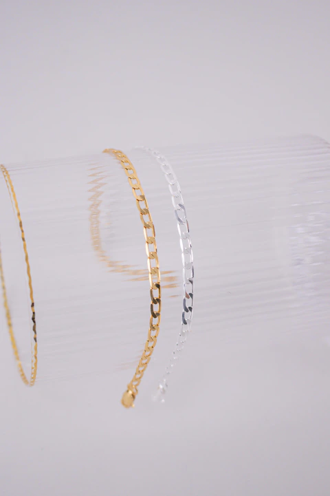 Pulseira diamantada 3mm masculina