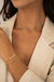 Choker riviera Mia verde 2mm - Dona Flor