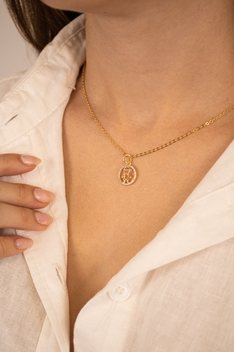 Pingente menino circle - comprar online