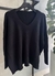 Blusa de tricô Magda preto