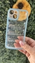 Puffer trasparente borde IPH 15 - comprar online