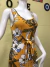 Vestido Longo Amarelo Estampa - comprar online