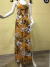 Vestido Longo Amarelo Estampa - Sole Boutique 