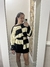 Tricot Alongado Quadriculado