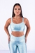 Conjunto Fitness Top Básico e Calça Básica Zig zag Gelo - comprar online