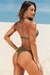 Top Callas e Tanga Correntes Cancún Verde - comprar online