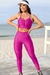 Conjunto Fitness Top Bel e Calça Básica Pitaya