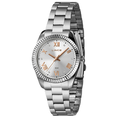 RELOGIO URBAN FEMININO ANALOGICO LRMJ170L36 COR PRATA