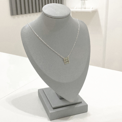 ESCAPULARIO PAI DE MENINO CORRENTE CARTIER DE PRATA - comprar online